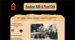 Desktop Screenshot of acushnetrifleandpistol.com